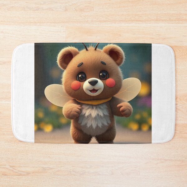 Item preview, Cute Bear Dancing in Bee Costume Vector Illustration designed and sold by hjian8219.