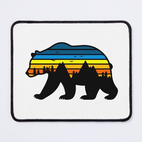 Artikelvorschau, Mountain Bear: Wild Nature in Rustic Style entworfen und verkauft von Timegraf.