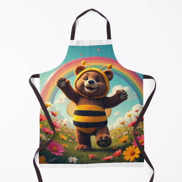 Item preview, Cute Bear Dancing in Bee Costume Vector Illustration designed and sold by hjian8219.