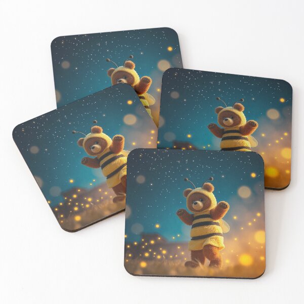Item preview,  Cute Bear Dancing in Bee Costume Vector Illustration designed and sold by hjian8219.