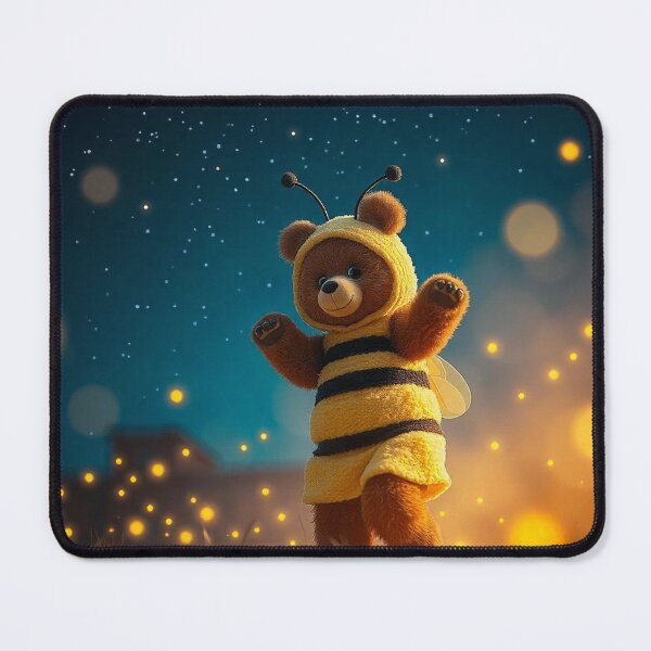 Item preview,  Cute Bear Dancing in Bee Costume Vector Illustration designed and sold by hjian8219.