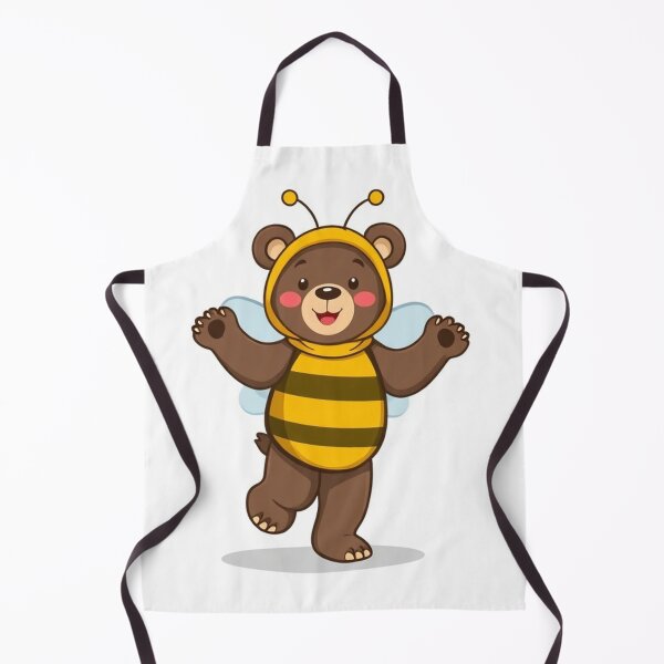 Item preview, Cute Bear Dancing in Bee Costume Vector Illustration designed and sold by hjian8219.