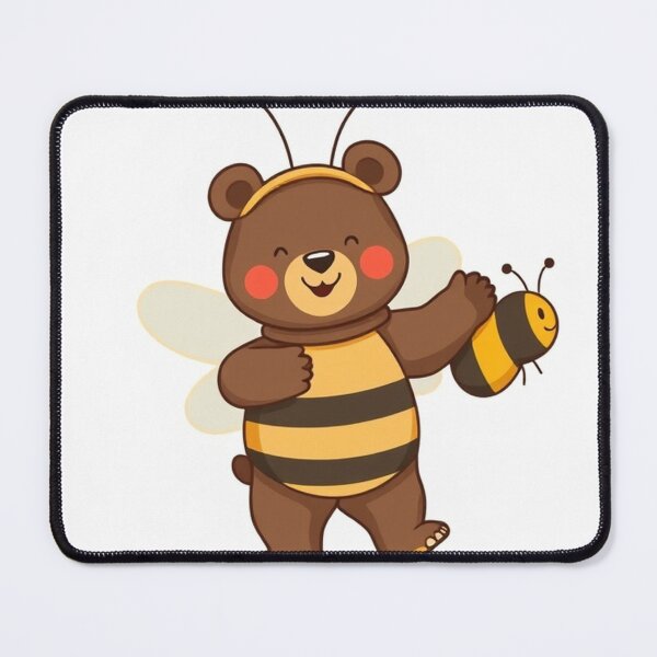 Item preview, Cute Bear Dancing in Bee Costume Vector Illustration designed and sold by hjian8219.