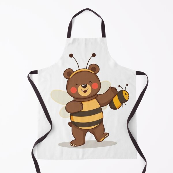 Item preview, Cute Bear Dancing in Bee Costume Vector Illustration designed and sold by hjian8219.