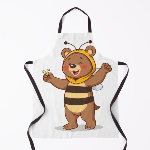 Item preview, Cute Bear Dancing in Bee Costume Vector Illustration designed and sold by hjian8219.