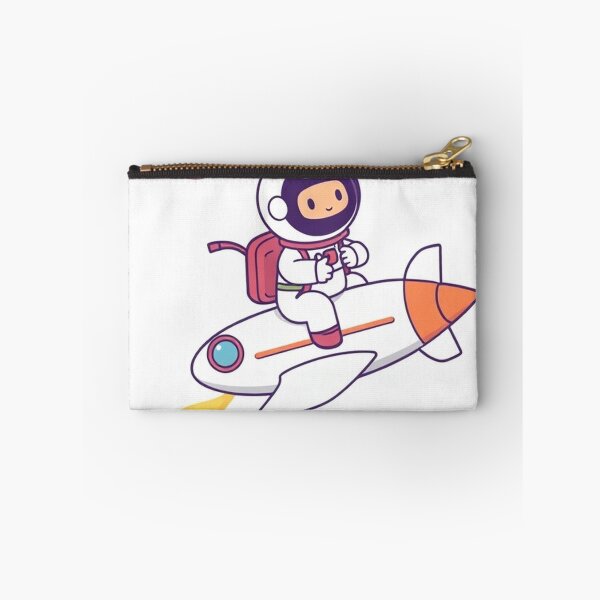 Item preview, Cute Astronaut Riding Rocket Plane Cartoon Vector Icon Illustration Science Technology Isolated designed and sold by hjian8219.