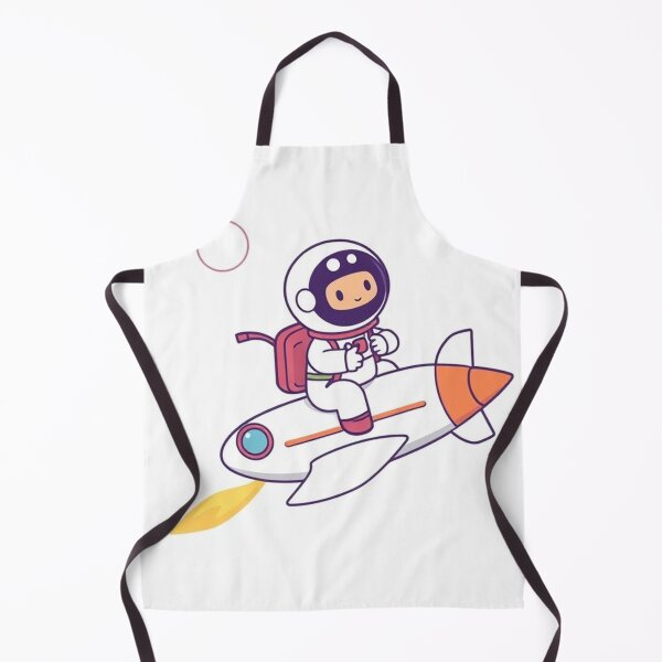 Item preview, Cute Astronaut Riding Rocket Plane Cartoon Vector Icon Illustration Science Technology Isolated designed and sold by hjian8219.