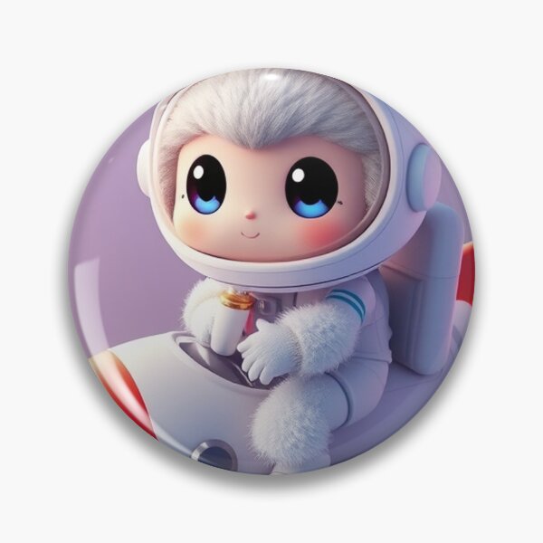 Item preview, Cute Astronaut Riding Rocket Plane Cartoon Vector Icon Illustration Science Technology Isolated designed and sold by hjian8219.