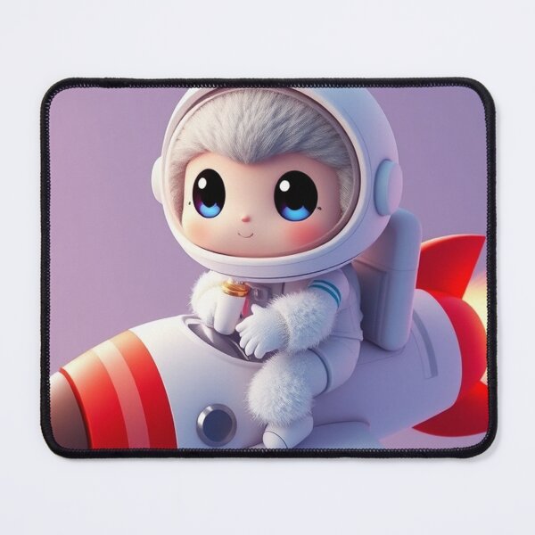 Item preview, Cute Astronaut Riding Rocket Plane Cartoon Vector Icon Illustration Science Technology Isolated designed and sold by hjian8219.