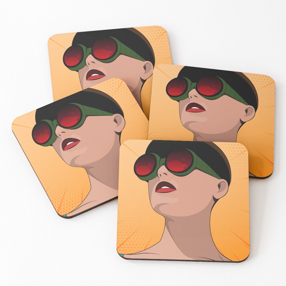 Item preview, Coasters (Set of 4) designed and sold by itsdexterart.