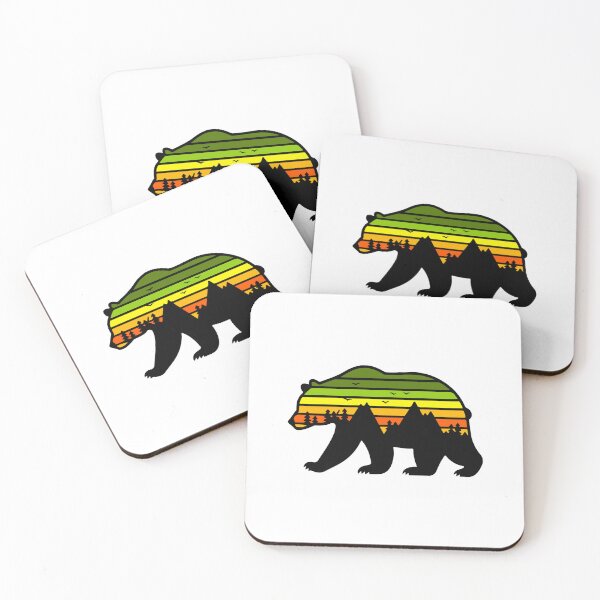 Artikelvorschau, Mountain Bear: Wild Nature in Rustic Style entworfen und verkauft von Timegraf.