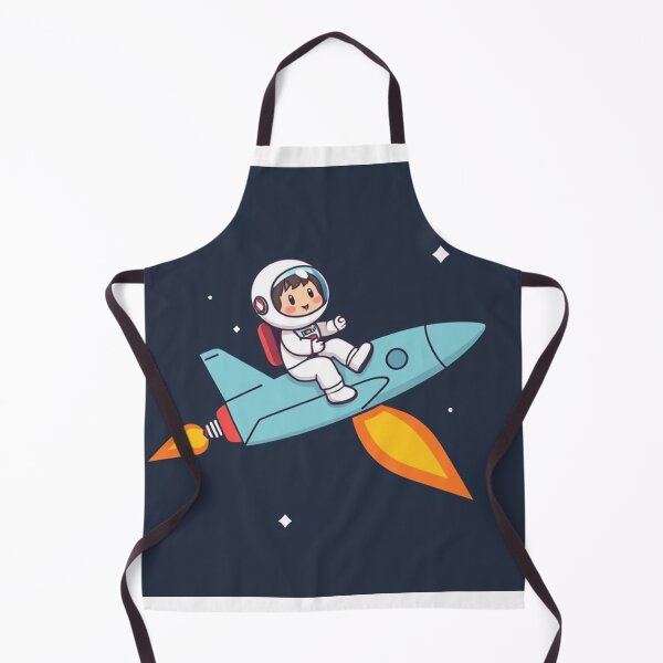 Item preview, Cute Astronaut Riding Rocket Plane Cartoon Vector Icon Illustration Science Technology Isolated designed and sold by hjian8219.