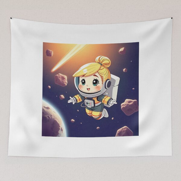 Item preview, Cute Astronaut Riding Rocket Plane Cartoon Vector Icon Illustration Science Technology Isolated designed and sold by hjian8219.