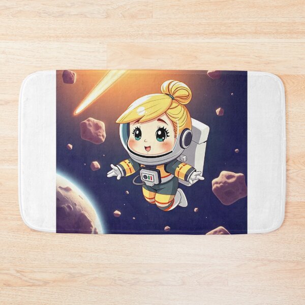 Item preview, Cute Astronaut Riding Rocket Plane Cartoon Vector Icon Illustration Science Technology Isolated designed and sold by hjian8219.
