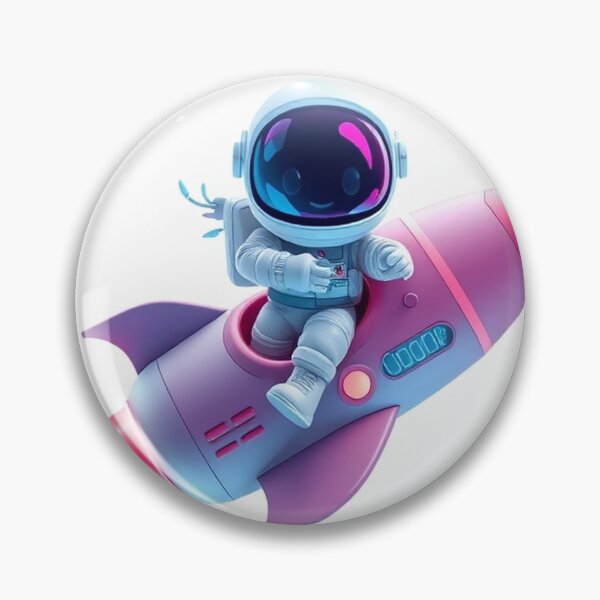 Item preview, Cute Astronaut Riding Rocket Plane Cartoon Vector Icon Illustration Science Technology Isolated designed and sold by hjian8219.