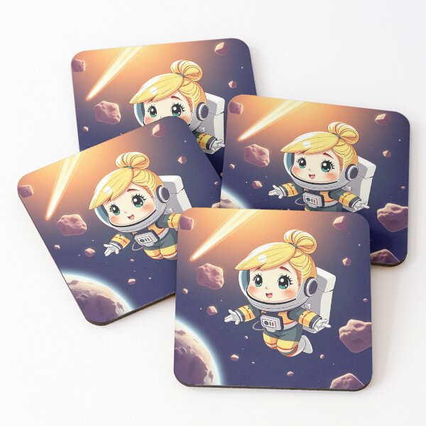 Item preview, Cute Astronaut Riding Rocket Plane Cartoon Vector Icon Illustration Science Technology Isolated designed and sold by hjian8219.