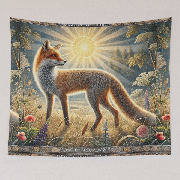 Item preview, The Fox in the Light of Scripture: A Symbol of Wisdom and Caution designed and sold by Meta2Physical.