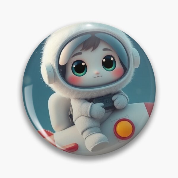 Item preview, Cute Astronaut Riding Rocket Plane Cartoon Vector Icon Illustration Science Technology Isolated designed and sold by hjian8219.