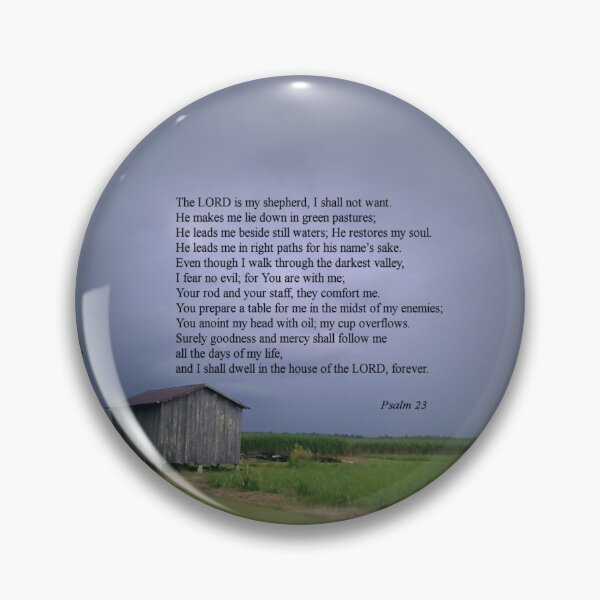 Item preview, Green Pastures Psalm 23 designed and sold by LitanyLane.