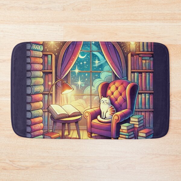 Item preview, Cozy Reading Nook Magic - Book Lover's Dream designed and sold by KittyKatto.