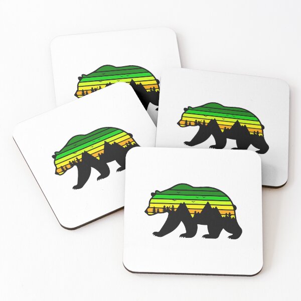 Artikelvorschau, Mountain Bear: Wild Nature in Rustic Style entworfen und verkauft von Timegraf.