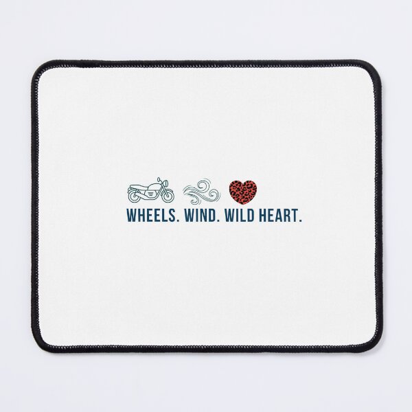 Item preview, Motorcycle Women | Wheels Wind Wild Heart designed and sold by Underwire.