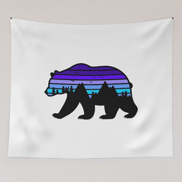 Artikelvorschau, Mountain Bear: Wild Nature in Rustic Style entworfen und verkauft von Timegraf.