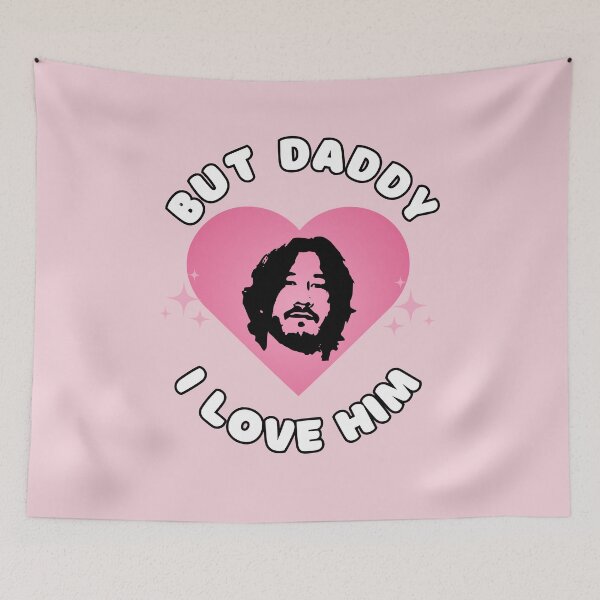 Item preview, But Daddy I love Him (Pink) | Markiplier Inspired | Home Decor Merch Fandom Small Support | HECKINFAROUT  designed and sold by Two Otters Co.