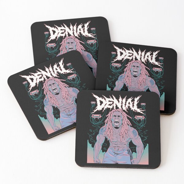 Item preview, Denial Black Nu Metal Rocker Graphic designed and sold by Mystikos Art.