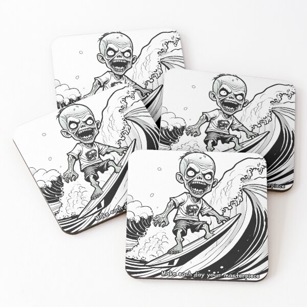 Item preview, Zombie Surf Apocalypse designed and sold by attakorn.