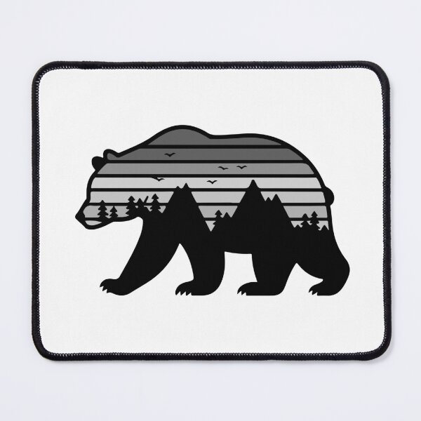 Artikelvorschau, Mountain Bear: Wild Nature in Rustic Style entworfen und verkauft von Timegraf.