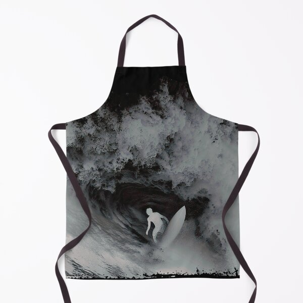 Item preview, BIG WHITEWASH WAVE SURFER RIDING THE TUBE BARREL designed and sold by NikoDeeko.