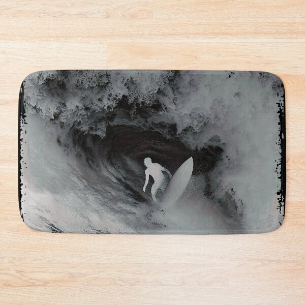 Item preview, BIG WHITEWASH WAVE SURFER RIDING THE TUBE BARREL designed and sold by NikoDeeko.