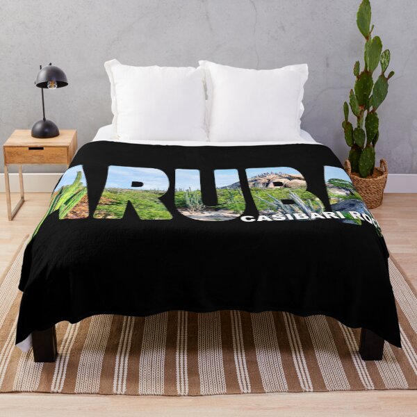 Item preview, ARUBA Casibri Rock - Lookout Caribbean Cactus Sunny Day designed and sold by Adam Gormley.