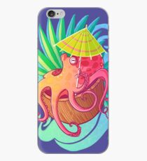 Octopus on the Beach iPhone Case