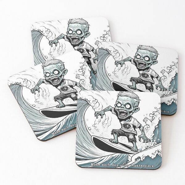 Item preview, Zombie Surf Apocalypse designed and sold by attakorn.