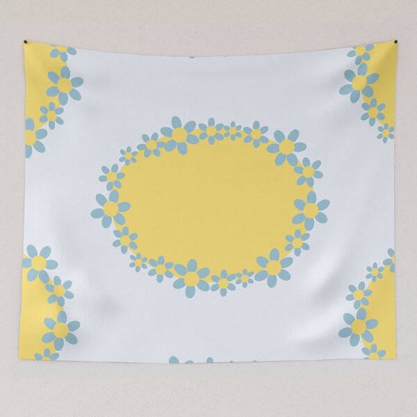 Item preview, Yellow Flower Frame designed and sold by sierraford.