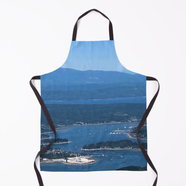 Item preview, Liberty Bay Olympic Mountains designed and sold by flyscenicair.
