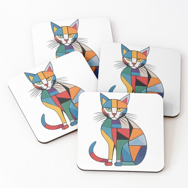Item preview, The Cubist Cat designed and sold by LKozerski.