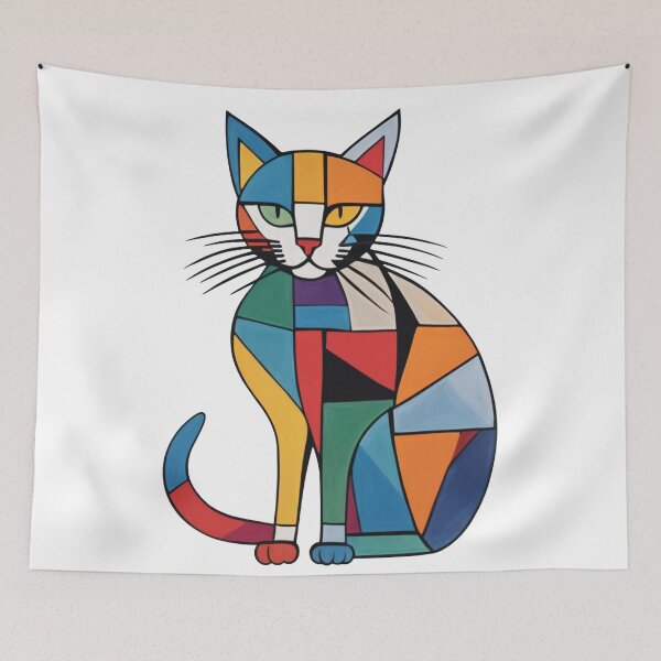 Item preview, The Cubist Cat designed and sold by LKozerski.