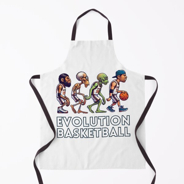 Item preview, Evolution of Basketball Players: Funny Sports Cartoon Art designed and sold by Psycho-Crazy.