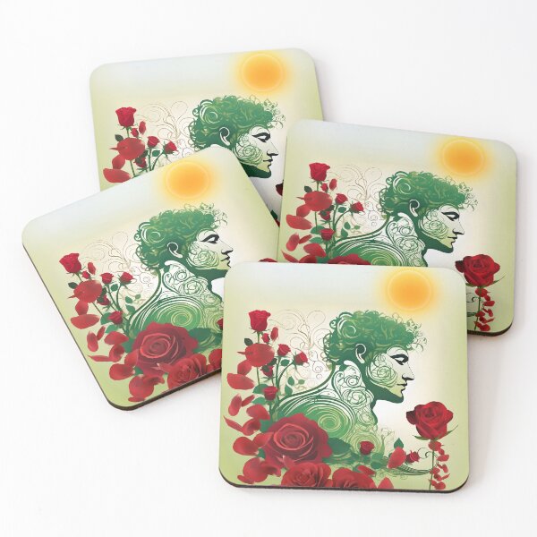 Item preview, The Gardener Among His Roses Allegory designed and sold by Ciervo Primavera.