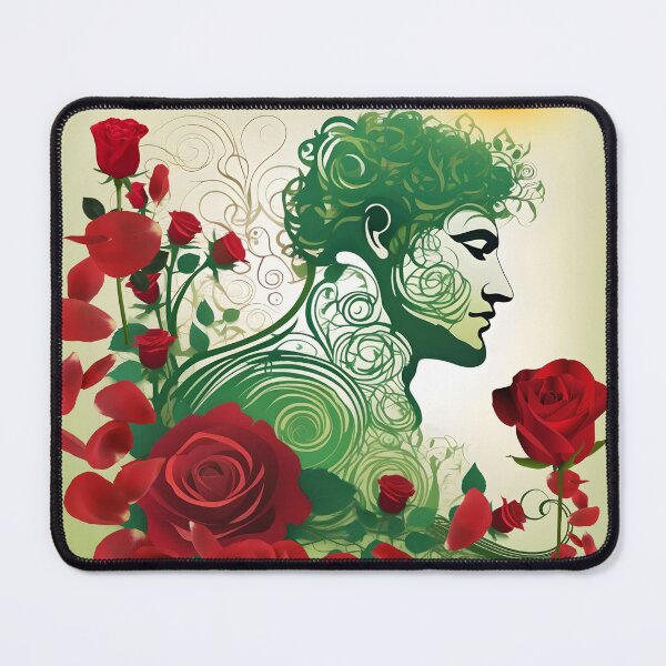 Item preview, The Gardener Among His Roses Allegory designed and sold by Ciervo Primavera.