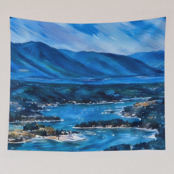 Item preview, Liberty Bay Olympic Mountains (Pastel) designed and sold by flyscenicair.