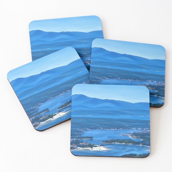 Item preview, Liberty Bay Olympic Mountains (Impressionist) designed and sold by flyscenicair.