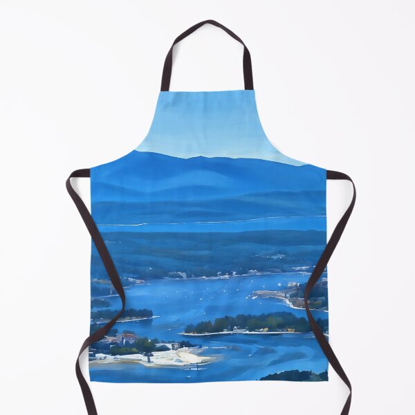 Item preview, Liberty Bay Olympic Mountains (Impressionist) designed and sold by flyscenicair.