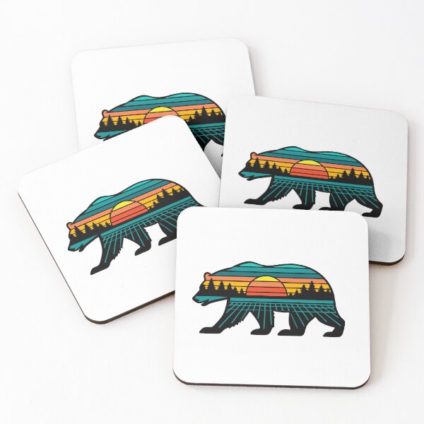 Artikelvorschau, Mountain Bear: Wild Nature in Rustic Style entworfen und verkauft von Timegraf.