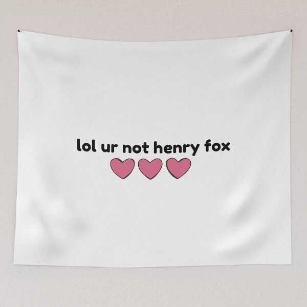Item preview, Henry Fox, lol ur not designed and sold by baranskini.