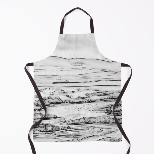 Item preview, Liberty Bay Olympic Mountains (Sketch) designed and sold by flyscenicair.