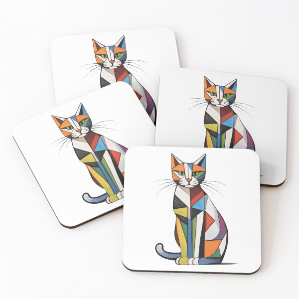 Item preview, The Cubist Cat-2 designed and sold by LKozerski.